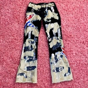 Red, White, & Blue Bebe jeans